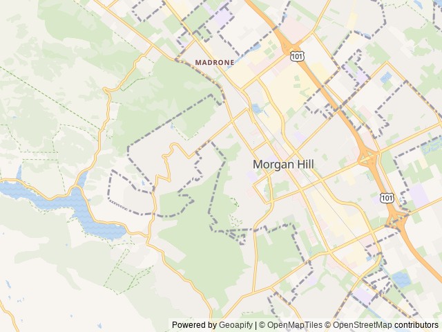 Map for 2022 Keystone RV Hideout 32BHDSWE near Morgan Hill, CA