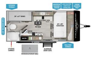 2027 Transcend One 151BH RV rental photo 2
