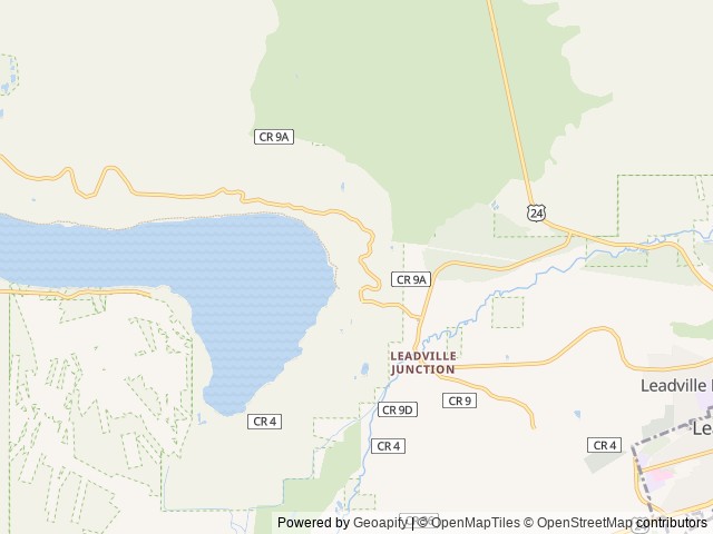Map of Printer Boy location at Leadville, CO, United States