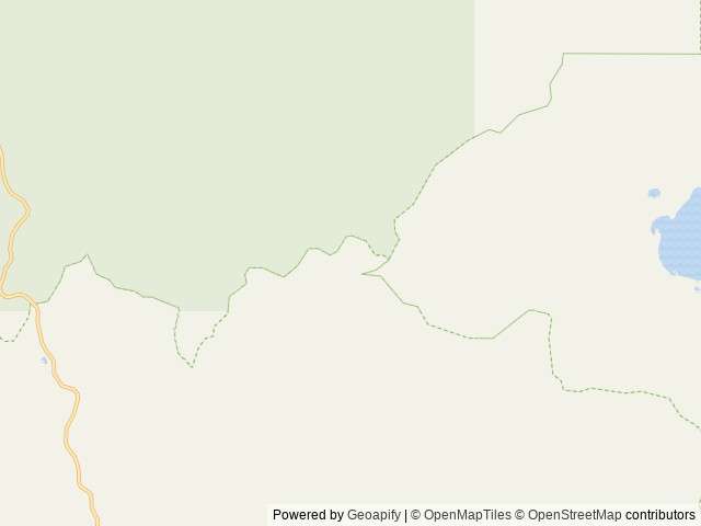 Map of Little Mt. Hoffman Lookout location at Mccloud, CA, United States