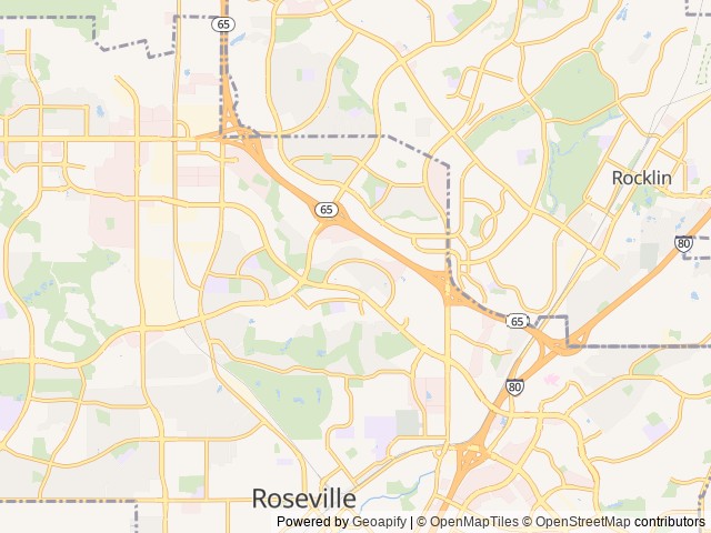 Map for 2023 Keystone RV Cougar Half-Ton 25RDSWE near Roseville, CA