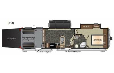 2014 Keystone RV Fuzion FZ310