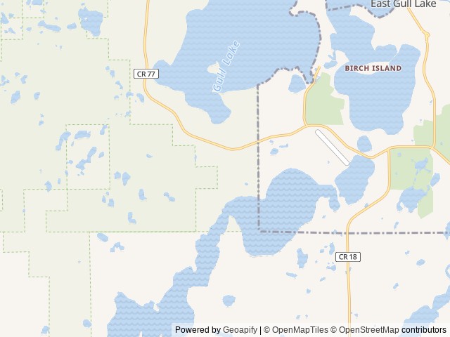 Map for 2012 Forest River RV Wildcat extraLite 312BHX near Brainerd, MN