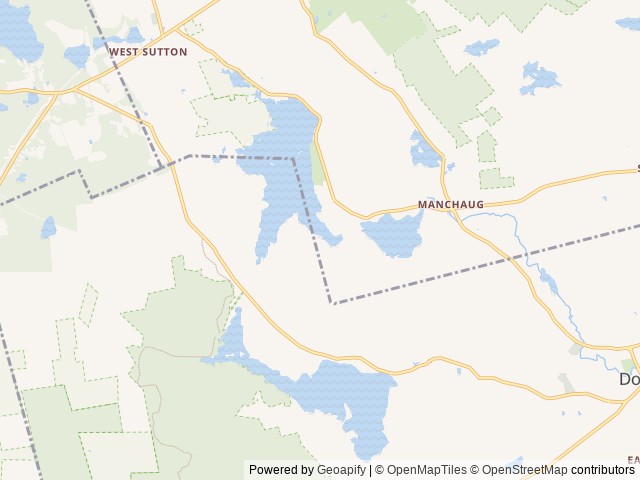 Map of Kings Family Campground location at Sutton, MA, United States