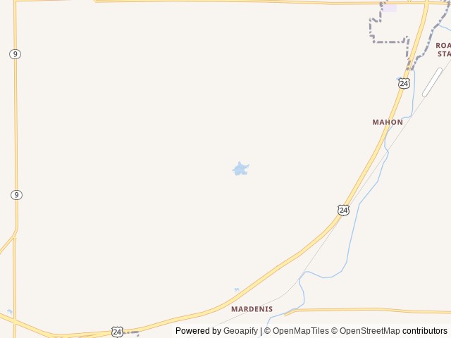 Map of Camp Timber Lake location at Jackson, IN, United States