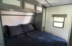 The Farmhouse travel trailer.