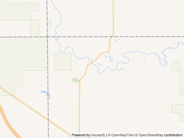 Map of Rifle River Resort location at Sterling, MI, United States
