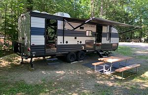Vacationland at its finest! 2021 Grey Wolf Limited