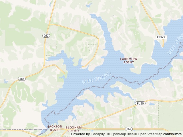 Map of Ingram's Marina, LLC location at Quincy, FL, United States