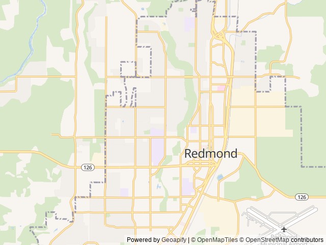 Map for 2021 Keystone RV Cougar Half-Ton 22RBS near Redmond, OR