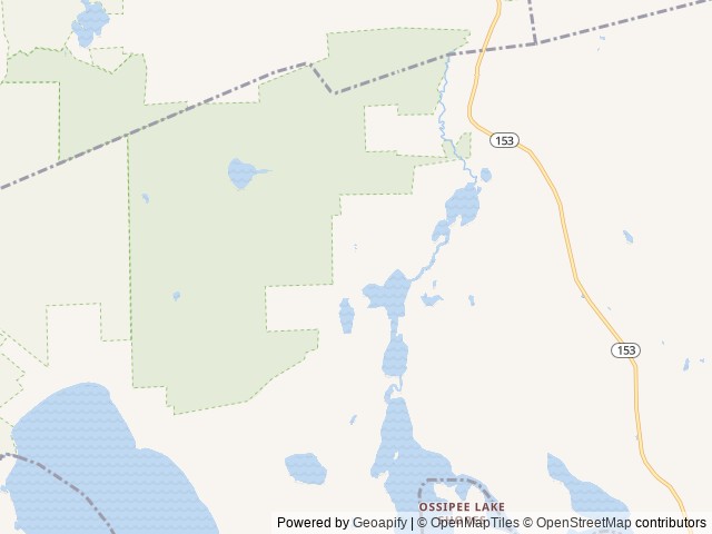 Map of Danforth Bay Camping & RV Resort location at Madison, NH, United States