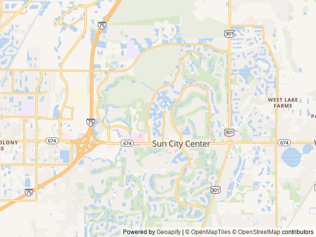 Map for 2025 Keystone RV Springdale 1800BH near Sun City Center, FL