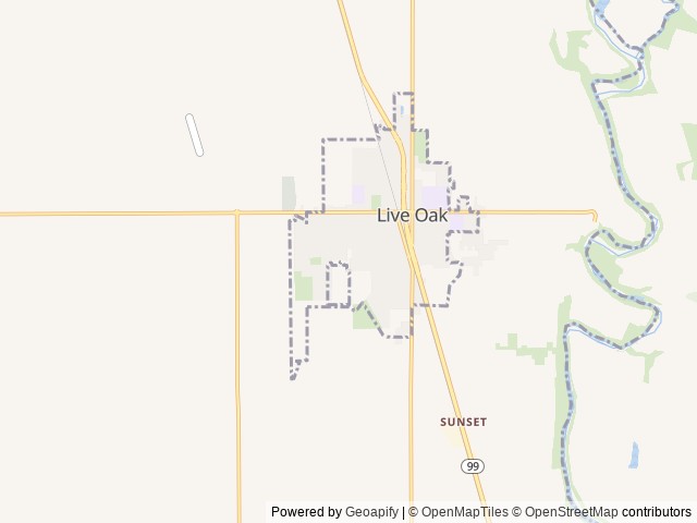 Map for 2024 Jayco 235MBHW near Live Oak, CA