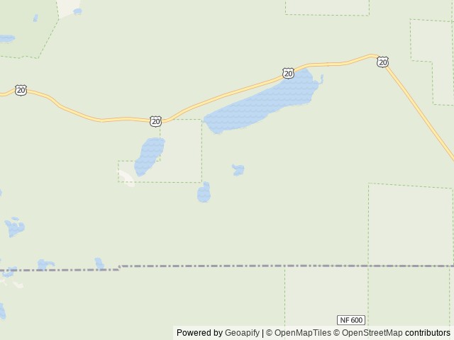 Map of Scout Lake location at Coburg, OR, United States