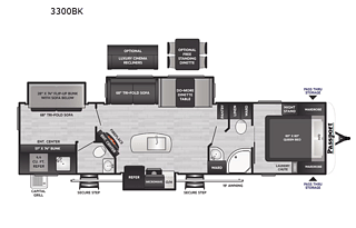 2025 Keystone RV Passport 3300BK