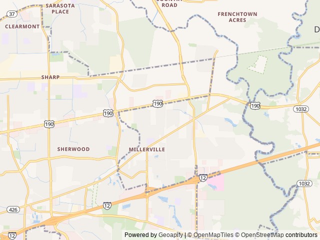 Map of Night RV Park location at Baton Rouge, LA, United States