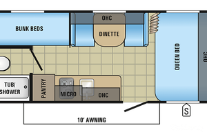 2017 Jayco 174bh Baja Edition