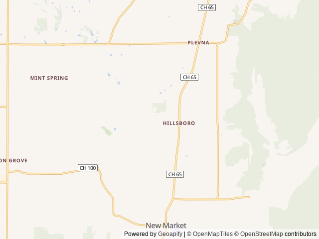Map for 2019 Coachmen Freedom Express HAL 2604 near New Market, TN