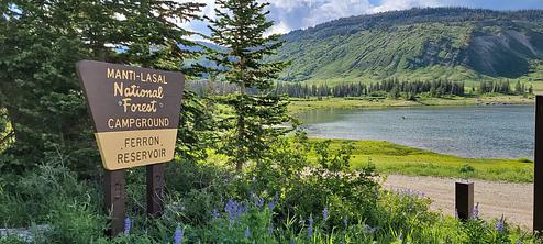 Ferron Reservoir  Campground