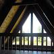 View from loft of Steamer Bay Cabin