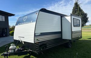 Aaron's 2026 Springdale 18' bunkhouse