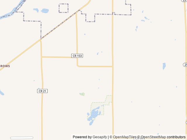 Map for Andy’s Cuyuna Adventures near Brainerd, MN