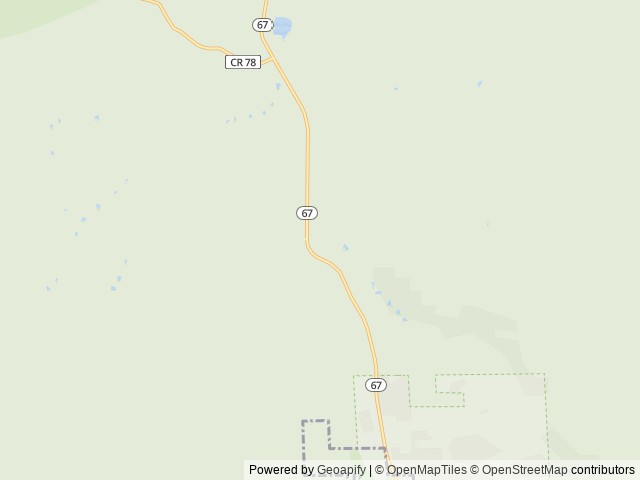 Map of Pike Community location at Colorado Springs, CO, United States