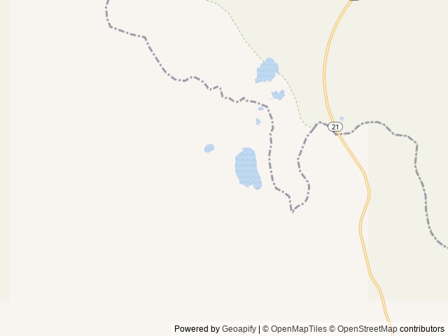 Map of Bull Trout location at Lowman, ID, United States
