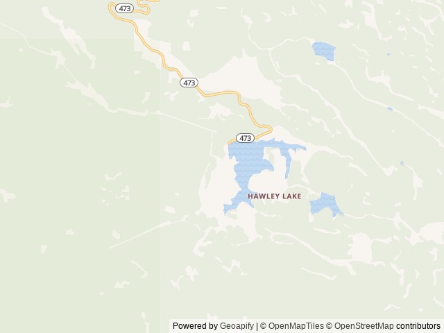 Map of Davis Dam Camp location at Bullhead City, AZ, United States