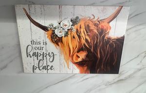 Highland Cow Bunkhouse Kid approved