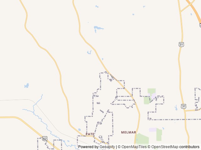 Map for All Fired Up Adventures near Prattville, AL