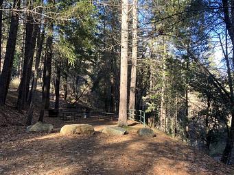 Site 2 of Crystal Creek Campground