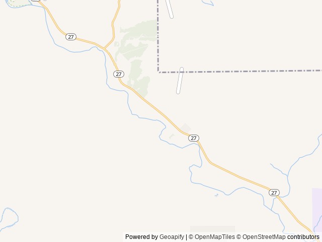 Map of Johnson Creek RV Resort & Park location at Ingram, TX, United States