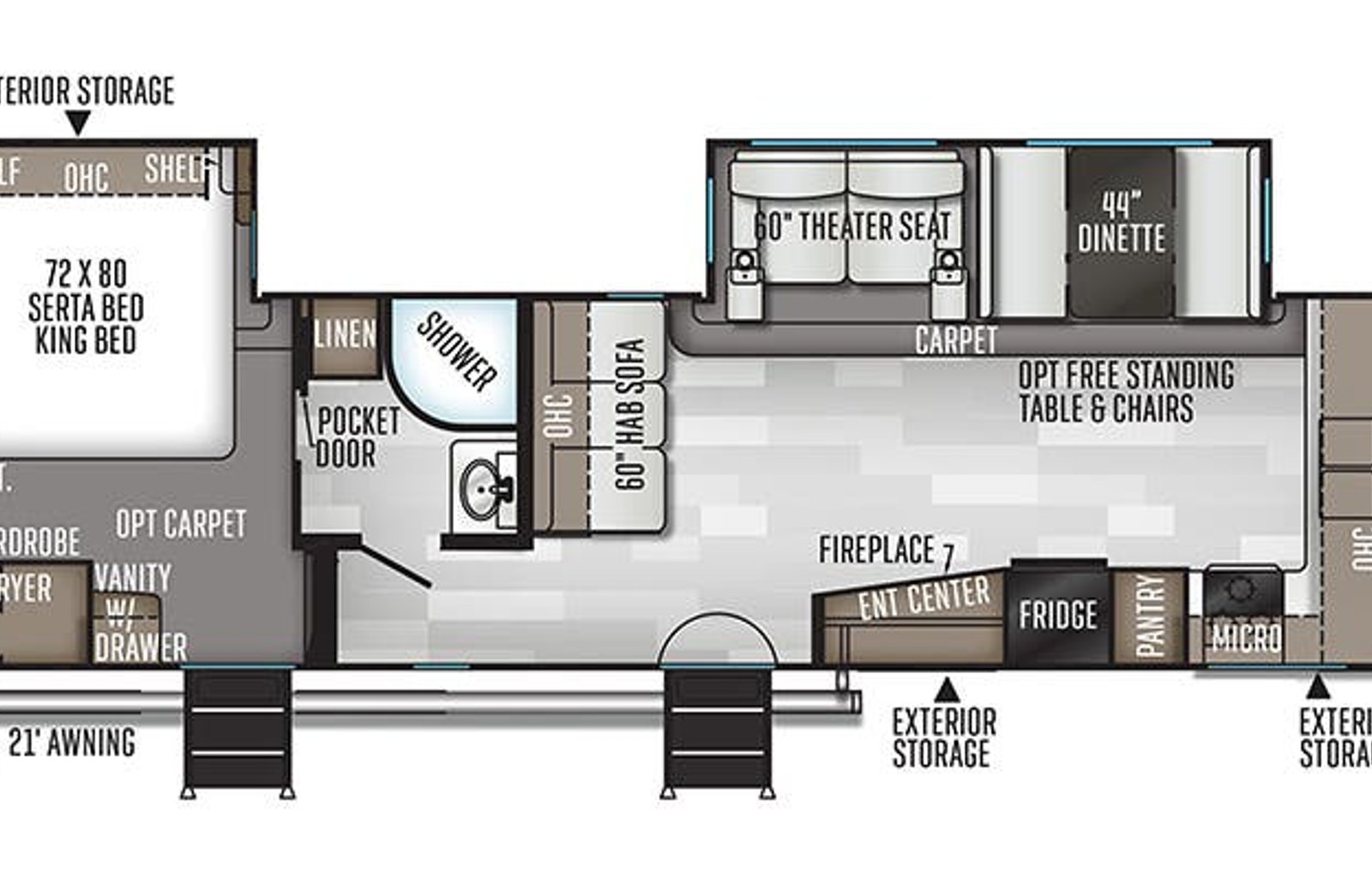 2020 Forest River Rv Rockwood Signature Ultra Lite 8335SB