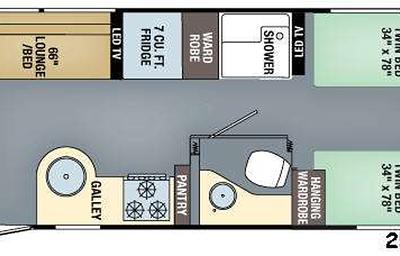 2017 Airstream RV Flying Cloud 25FB Twin RV rental photo 2