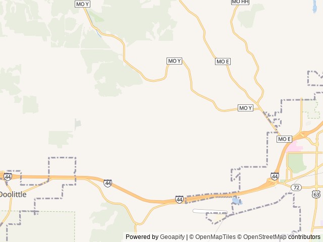 Map of Arrowhead Point RV Park location at Osceola, MO, United States