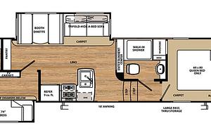 2018 Forest River RV Sandpiper HT 3350BH