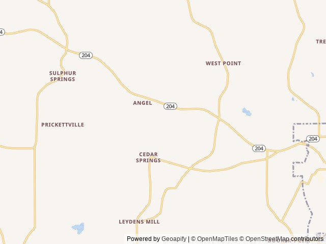 Map for 2022 NEW Forest River RV Cherokee Grey Wolf 29TE near Jacksonville, AL