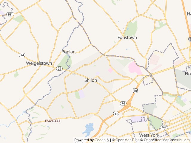Map for 2022 Jayco Jay Flight 264BH Family Adventure Ready near York, VA