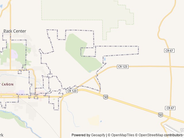 Map of Love's RV Stop-Canon City CO 873 location at Canon City, CO, United States