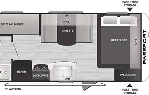 2024 Keystone RV Passport Mini 170BH