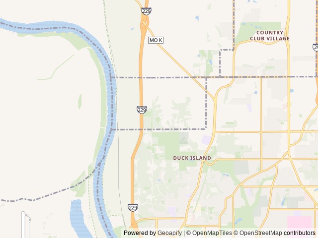 Map for 2021 Forest River RV Cherokee Arctic Wolf 287BH near Saint Joseph, MO