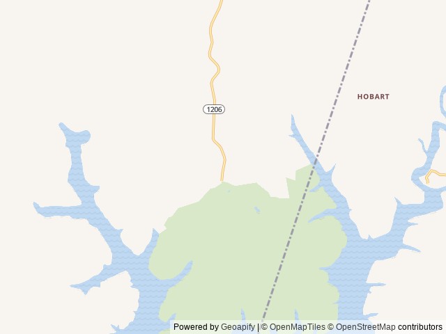 Map of Dale Hollow Paradise location at Burkesville, KY, United States