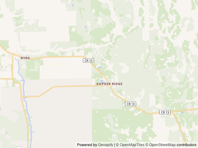 Map of 4 Lakes Campground location at Hastings, FL, United States