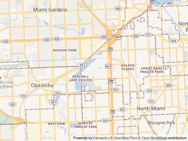 Map for Retro Getaway Toyota Itasca Spirit near Miami, FL