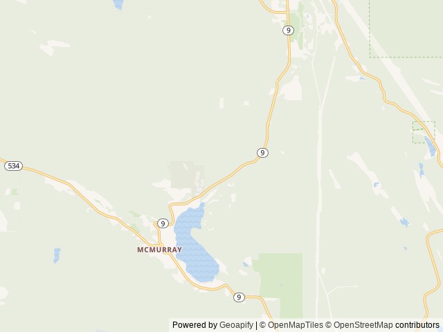 Map of Postcard Cabins Skagit Valley location at Mount Vernon, WA, United States