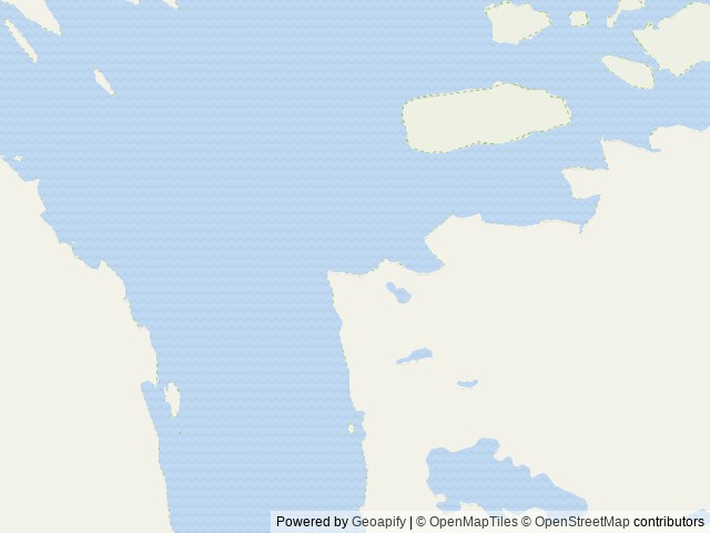Map of Beecher Pass Cabin location at Petersburg, AK, United States