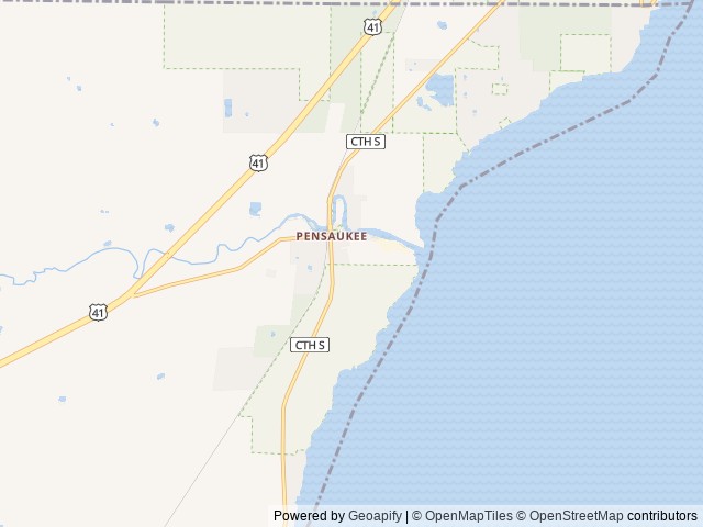 Map for 2022 Jayco Jay Flight SLX 8 267BHS near Oconto, WI