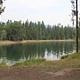 View of Deadwood Reservoir from the campground