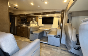 Spacious Thor Outlaw Toy Hauler with Generator